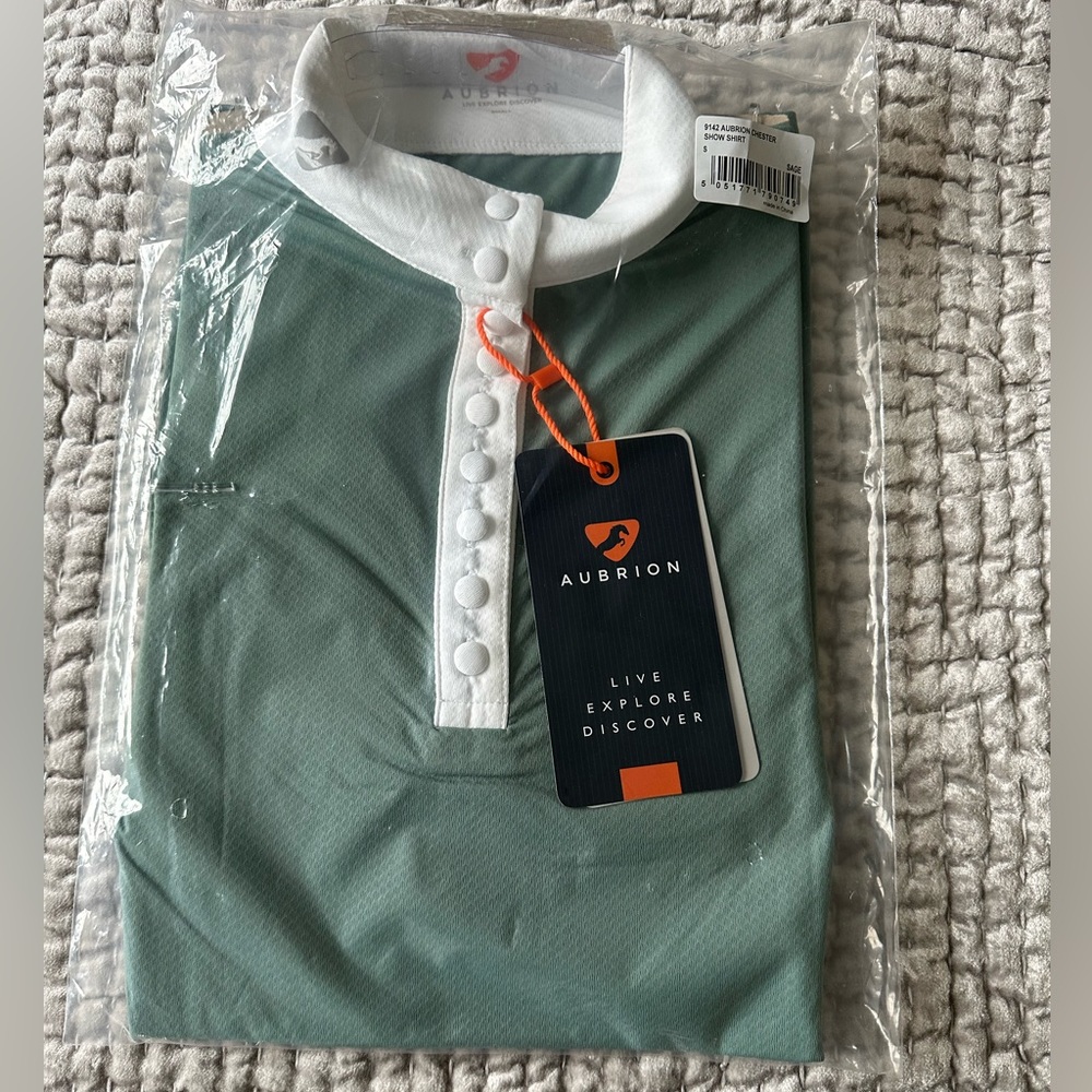 Aubrion Show Shirt - Sage - Small